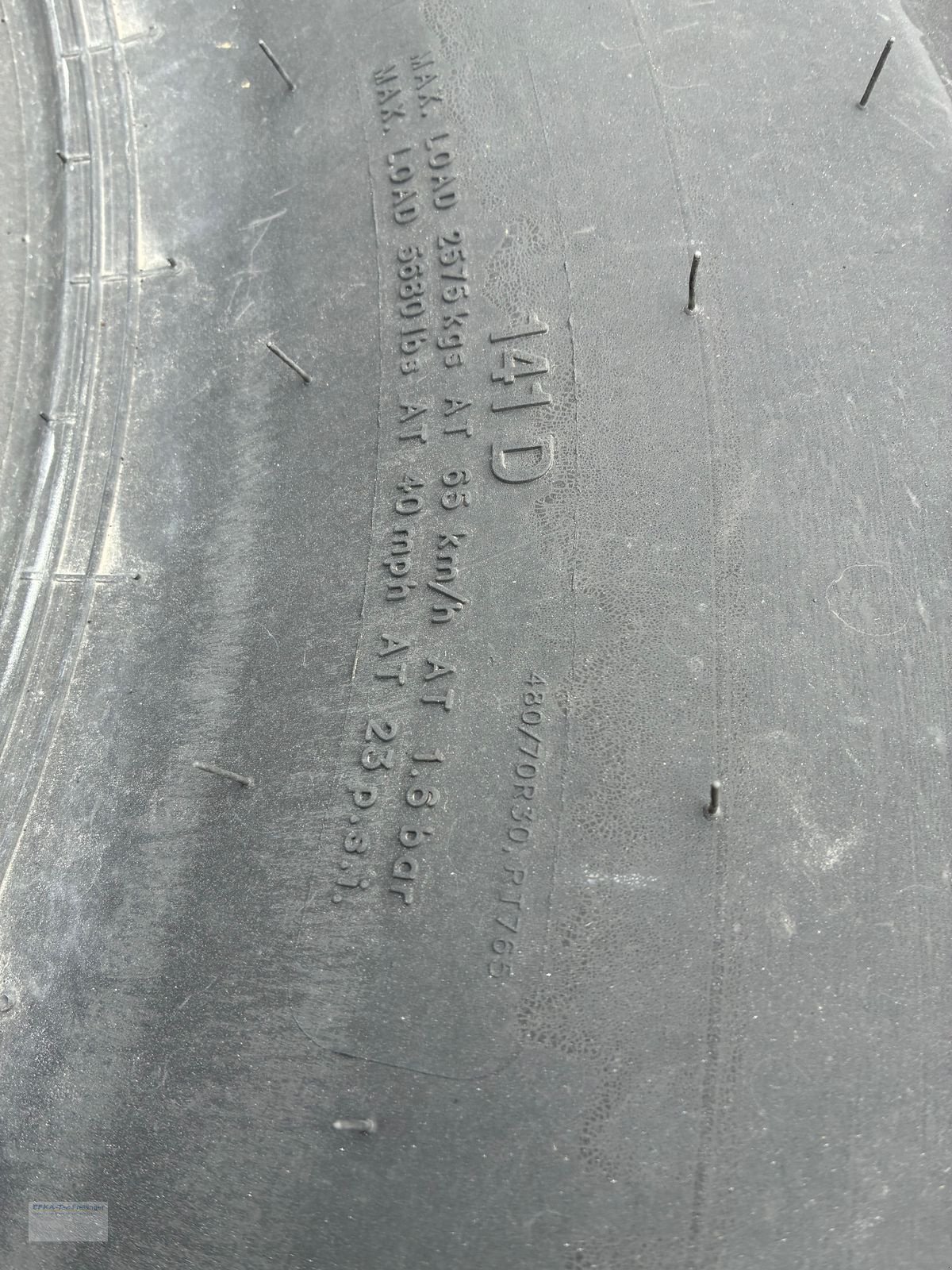 Rad типа BKT 480/70 R30, Neumaschine в Obing (Фотография 4)