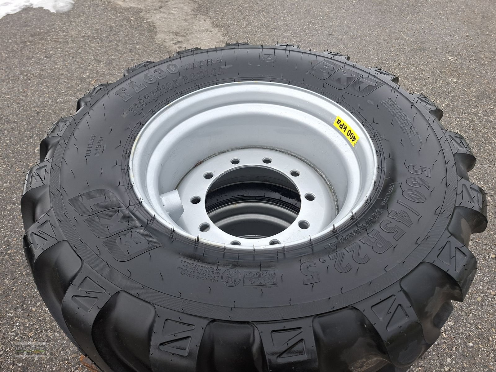Rad typu BKT 560/45R22,5 FL 630 U Komplettrad, Neumaschine w Gampern (Zdjęcie 3)