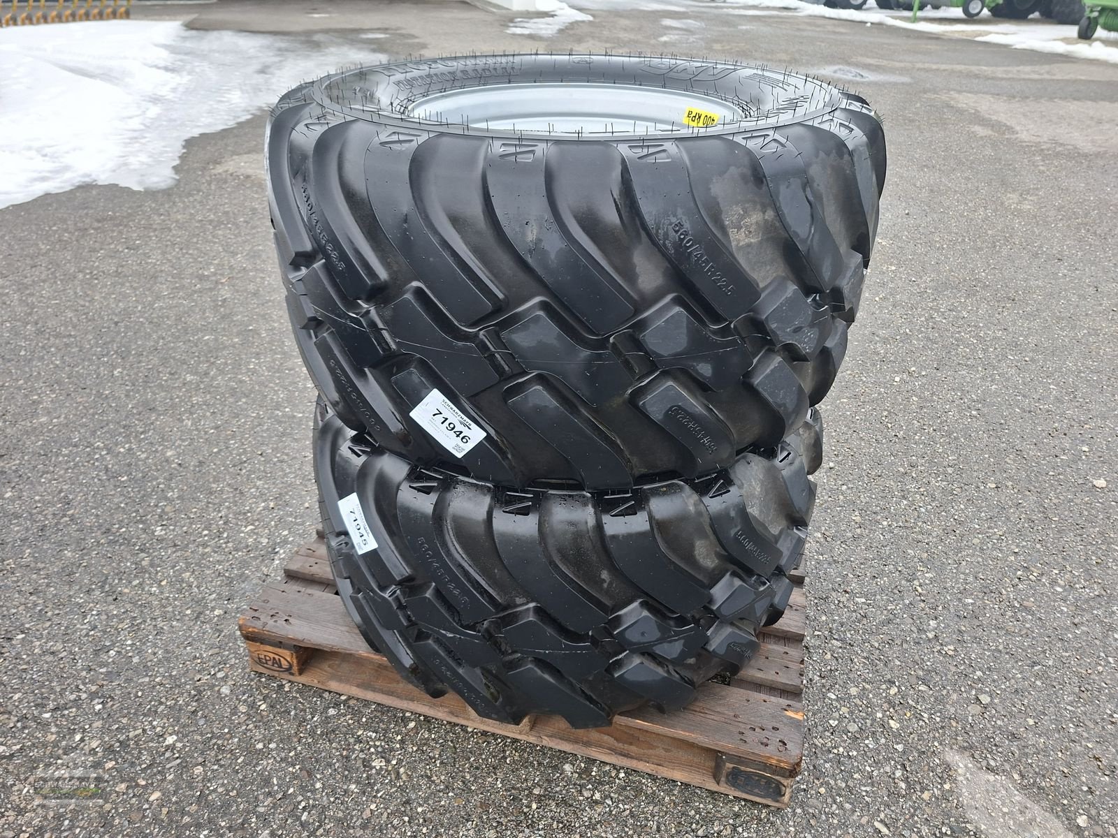Rad typu BKT 560/45R22,5 FL 630 U Komplettrad, Neumaschine w Gampern (Zdjęcie 2)