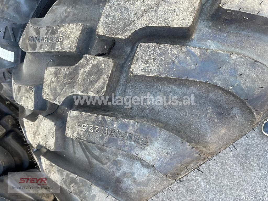 Rad of the type BKT 560/45R22.5 KOMPLETTRÄDER FL 630 ET 0 4 STK PRE, Gebrauchtmaschine in Kilb (Picture 3)