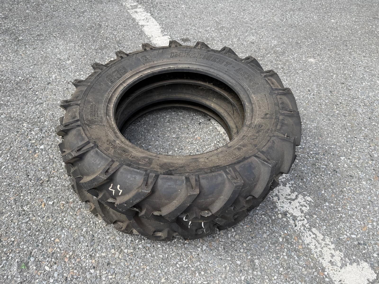 Rad типа BKT 6.00-16, Neumaschine в Markt Hartmannsdorf (Фотография 1)