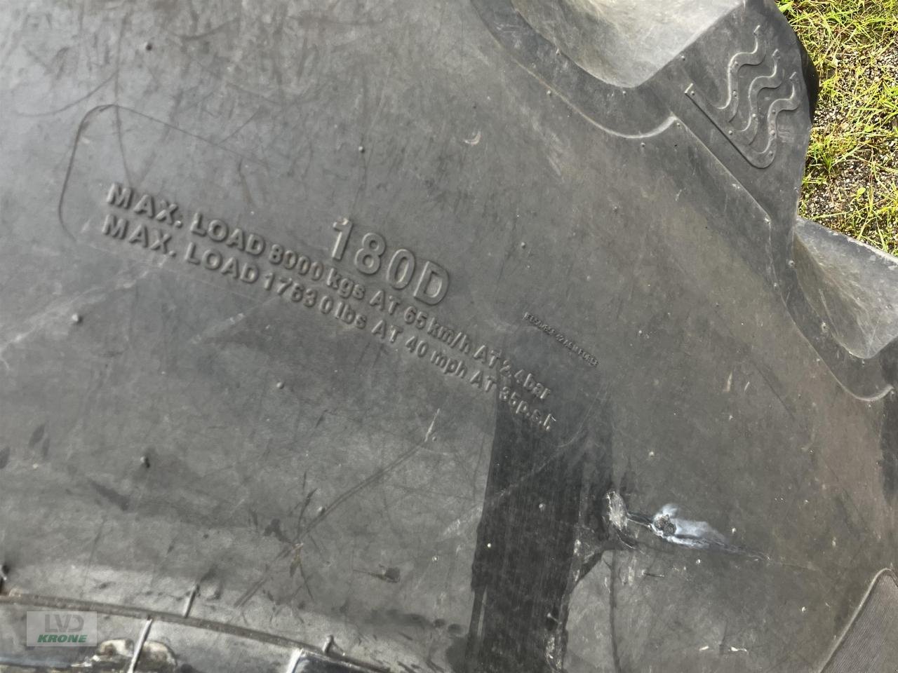 Rad des Typs BKT 650/85R42 IF, Gebrauchtmaschine in Alt-Mölln (Bild 2)