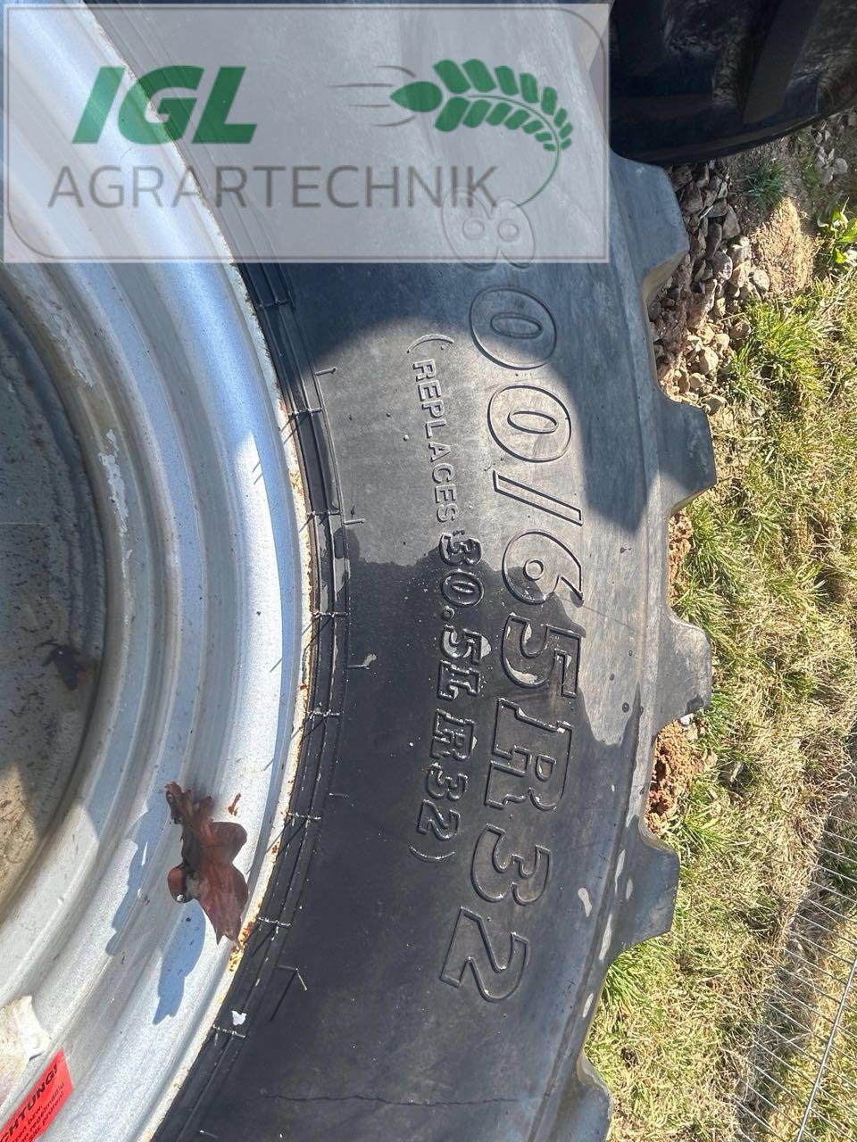 Rad tip BKT 800/65R32, Gebrauchtmaschine in Nabburg (Poză 4)
