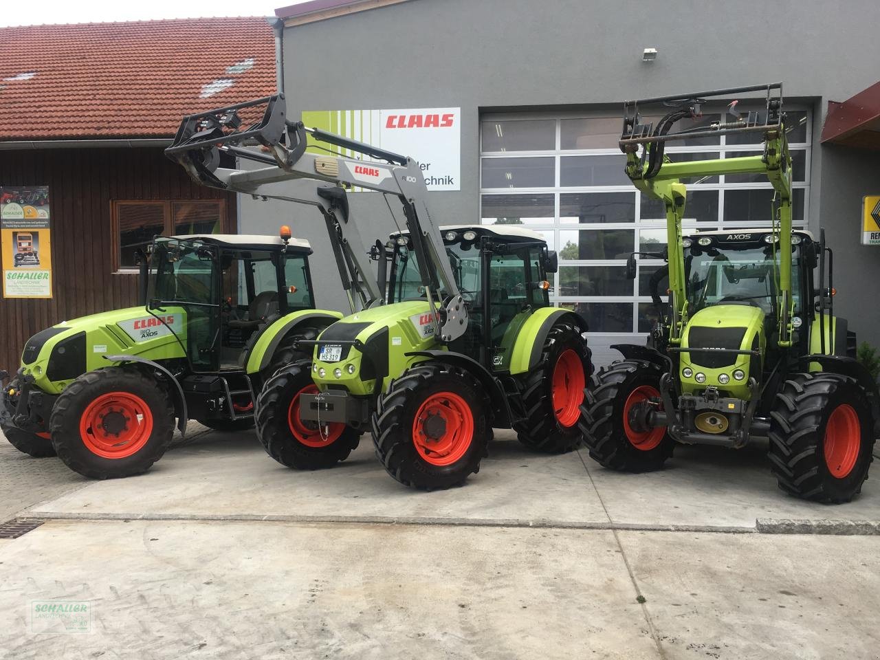 Rad Türe ait Bohnenkamp 11.2 R48 u. 9.5 R36 für Claas Celtis/Axos 1,50m Spur, Gebrauchtmaschine içinde Geiselhöring (resim 11)