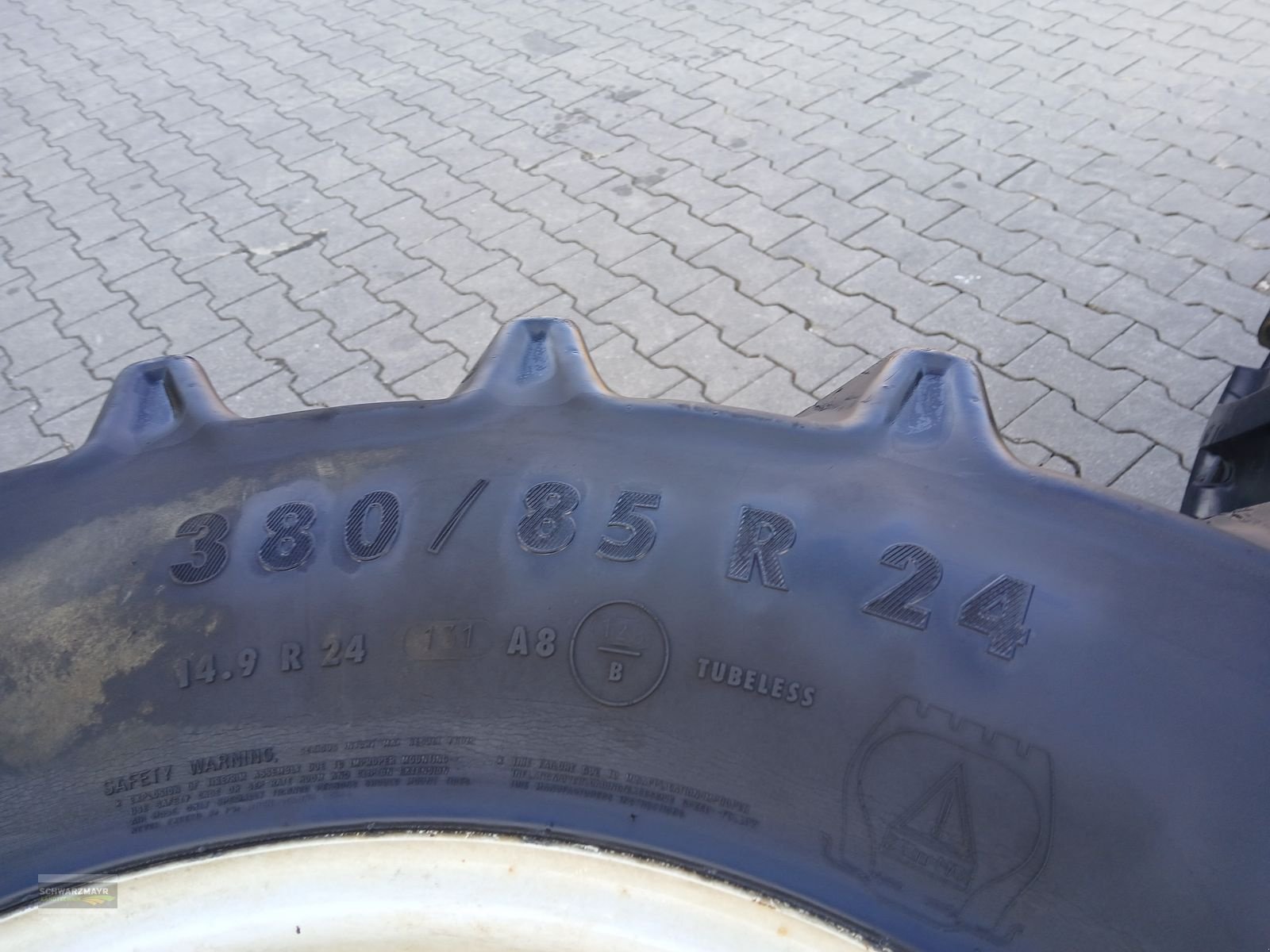 Rad des Typs Continental 380/85R24+540/65R34 zu Steyr Serie 9000 und MT, Gebrauchtmaschine in Aurolzmünster (Bild 13)