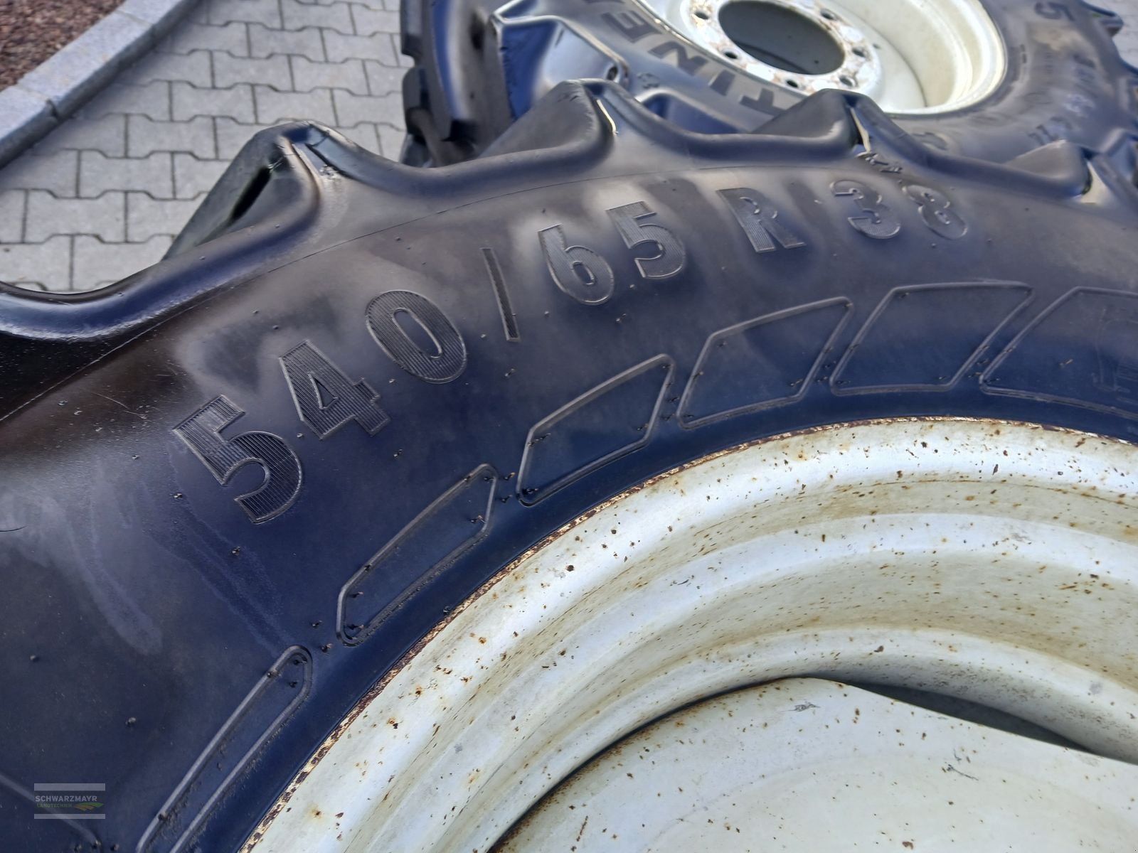 Rad des Typs Continental 380/85R24+540/65R34 zu Steyr Serie 9000 und MT, Gebrauchtmaschine in Aurolzmünster (Bild 9)