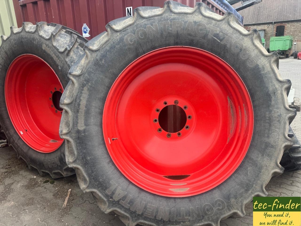 Rad des Typs Continental 460 / 85 R46 mit Felge, Gebrauchtmaschine in Könnern (Bild 1)