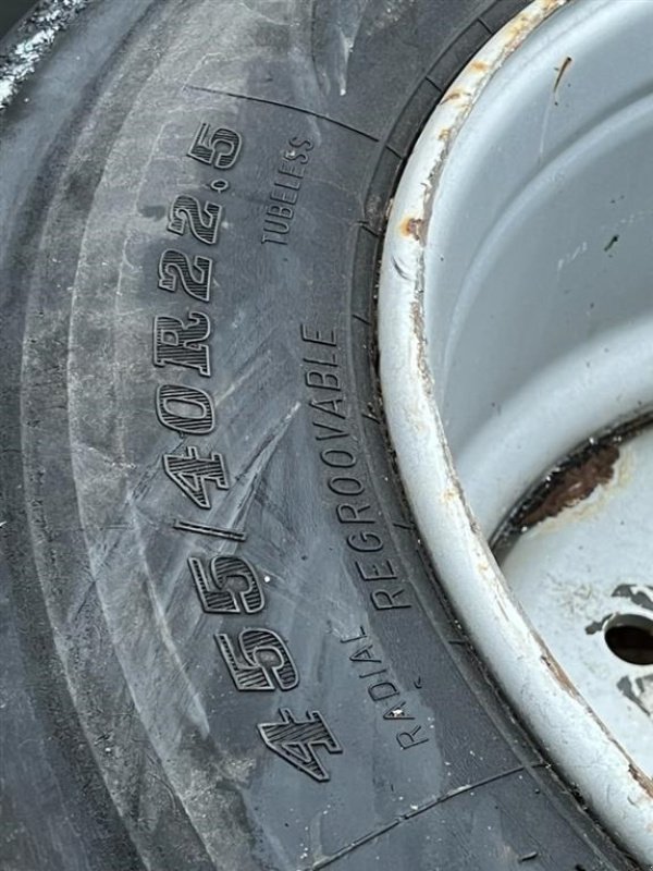 Rad des Typs Dunlop 455/40R22.5    2 stk., Gebrauchtmaschine in Egtved (Bild 4)