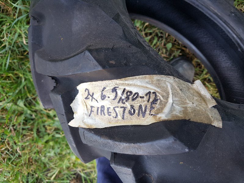 Rad des Typs Firestone 6.5/80-12 Reifen, Gebrauchtmaschine in Chur (Bild 3)