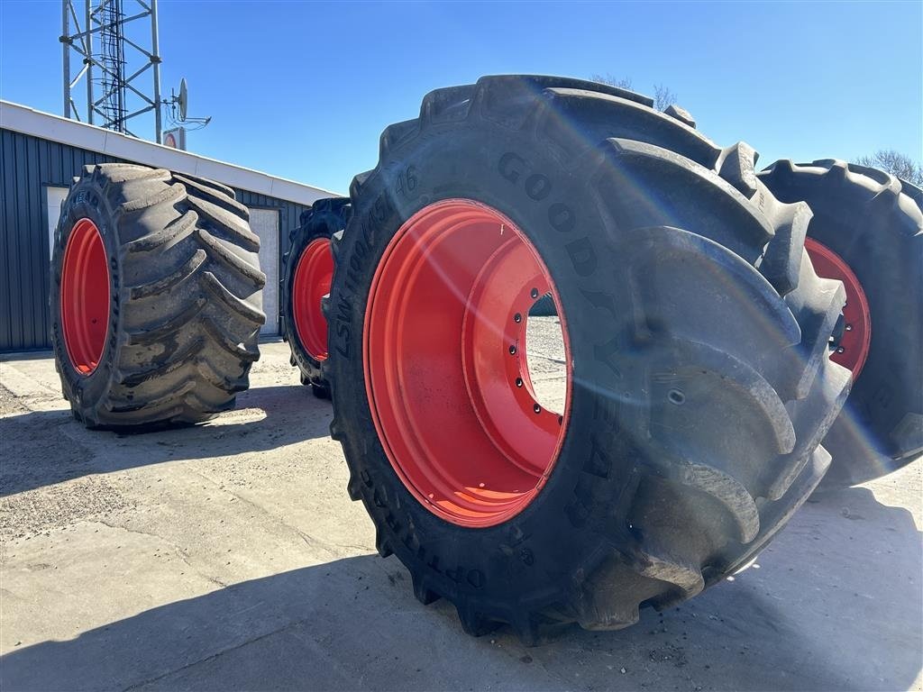 Rad del tipo GoodYear 1100/45R46 - 4 stk komplethjul til Claas Xerion 4000/5000, Gebrauchtmaschine In Rødekro (Immagine 8)
