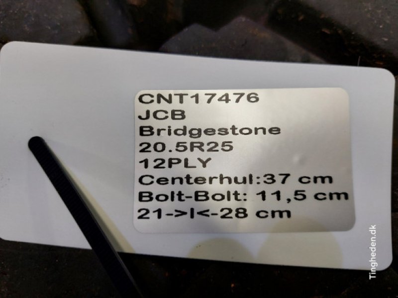 Rad typu JCB 25"   20.5R25, Gebrauchtmaschine v Hemmet (Obrázek 21)