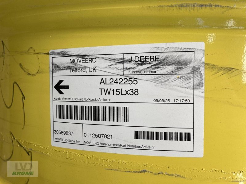 Rad des Typs John Deere 15x38, Gebrauchtmaschine in Spelle (Bild 3)