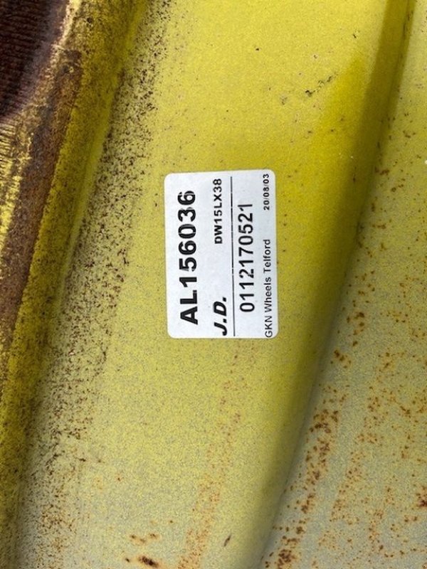 Rad typu John Deere DW15LX38, Gebrauchtmaschine v Callantsoog (Obrázek 2)