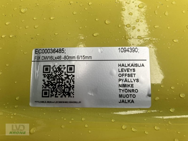 Rad typu Kock & Sohn 16x46, Gebrauchtmaschine v Spelle (Obrázek 5)