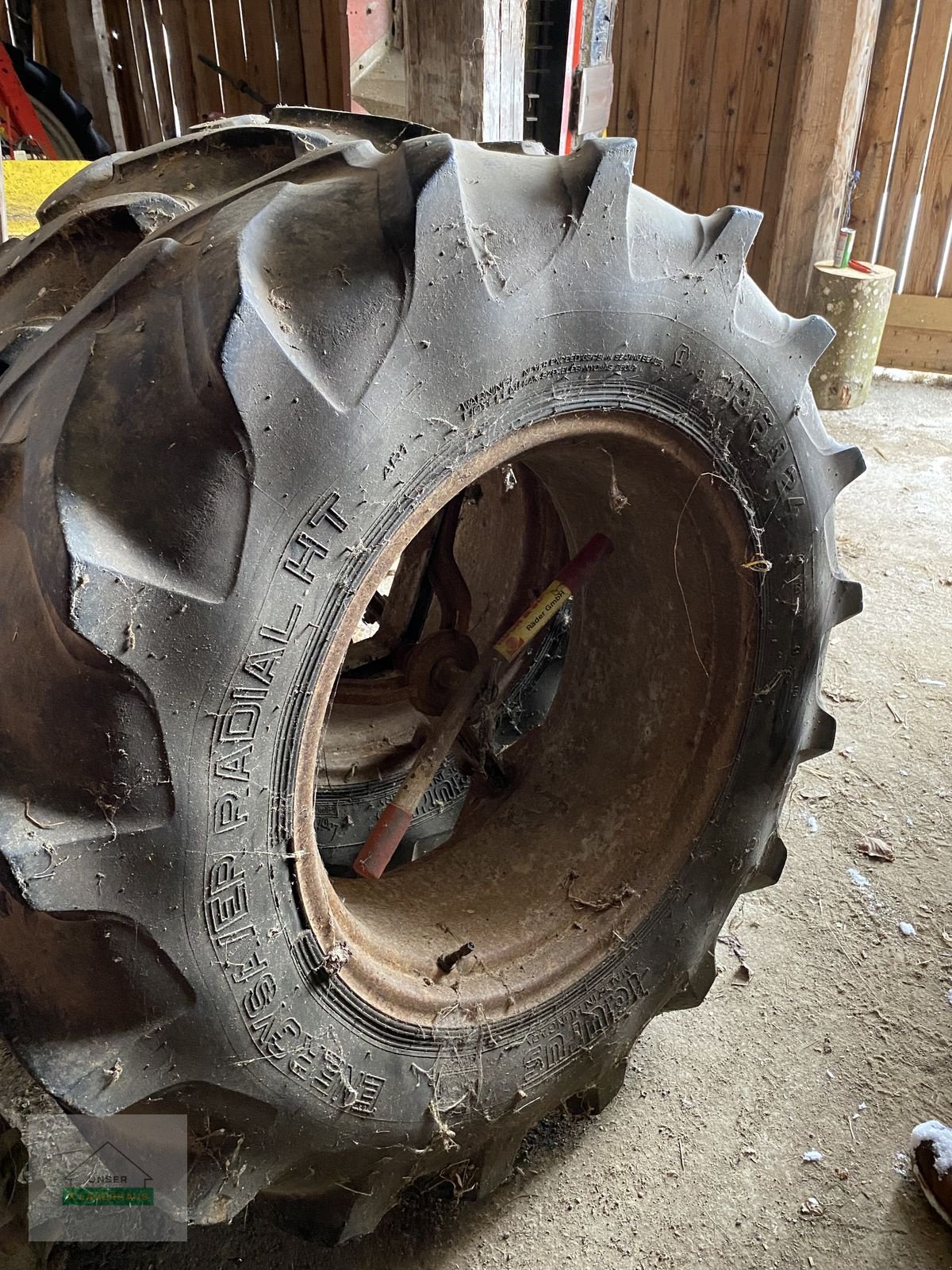 Rad tip Kock & Sohn Zwillingsräder 13.6-R24 zu 440/65R24, Gebrauchtmaschine in Wartberg (Poză 1)