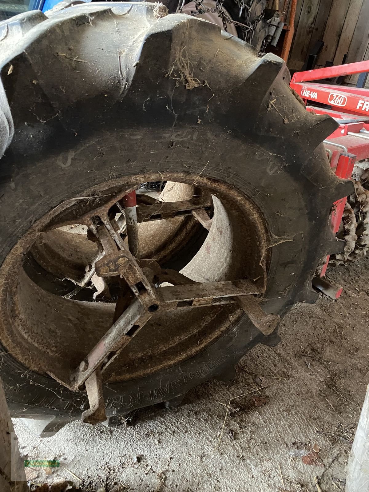 Rad tip Kock & Sohn Zwillingsräder 13.6-R24 zu 440/65R24, Gebrauchtmaschine in Wartberg (Poză 2)