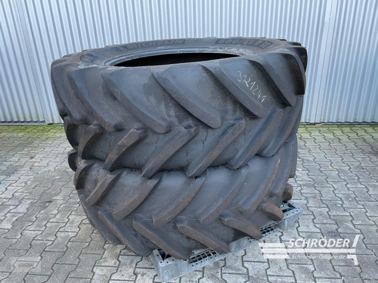Rad des Typs Michelin 2X 600/65 R38, Gebrauchtmaschine in Wildeshausen (Bild 1)