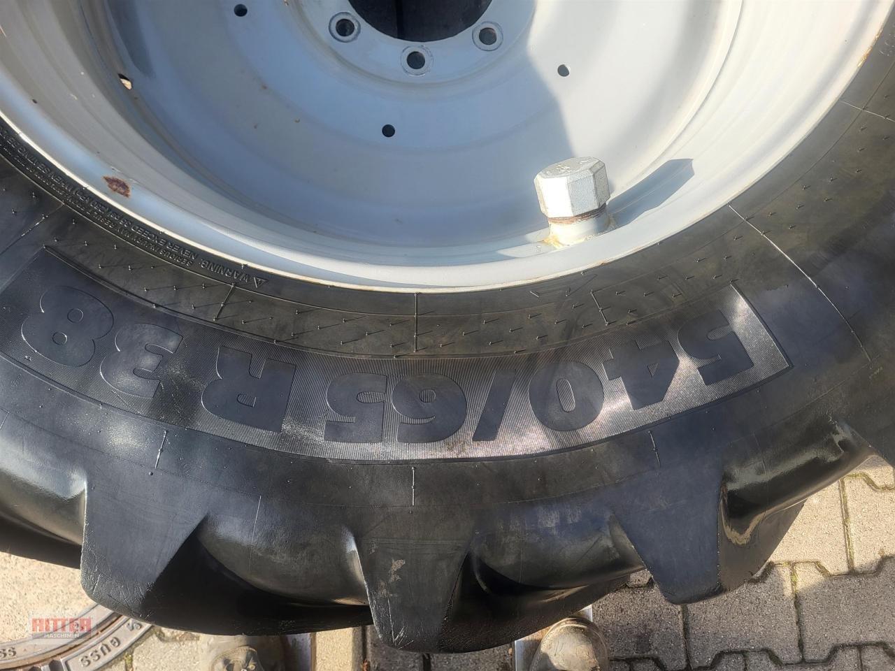 Rad del tipo Michelin 440/65 R28 & 540/65 R34, Gebrauchtmaschine In Zell a. H. (Immagine 3)