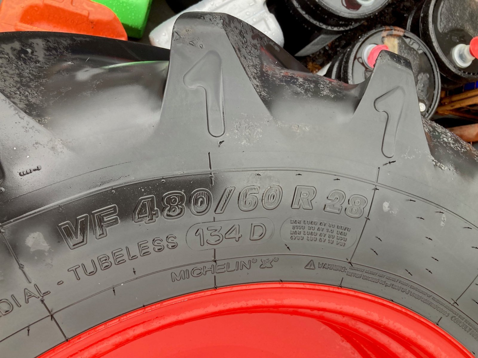 Rad типа Michelin 480/60R28, Gebrauchtmaschine в Petersberg (Фотография 2)