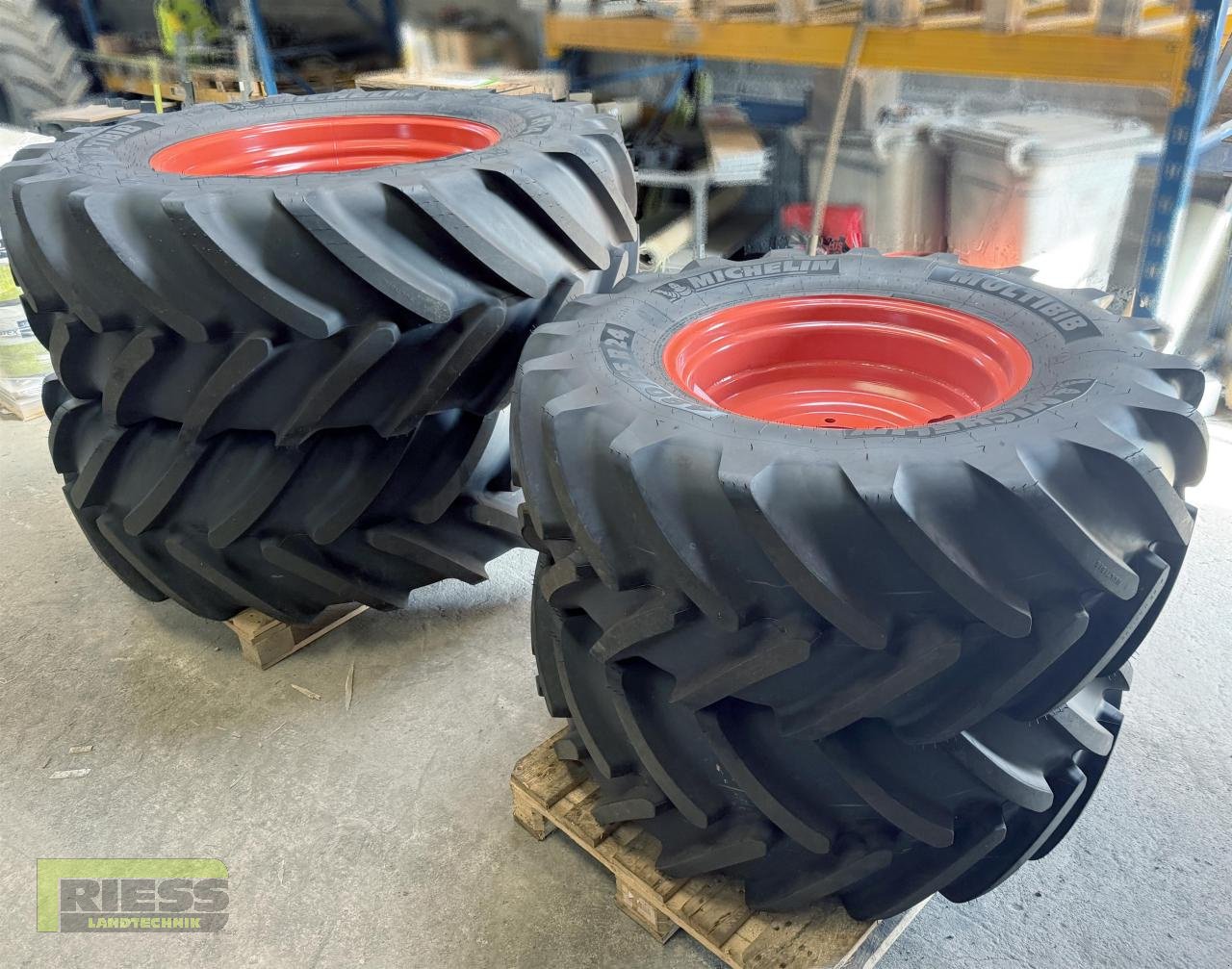 Rad des Typs Michelin 480/65R24 600/65R34 Rädersatz Arion, Neumaschine in Homberg/Ohm - Maulbach (Bild 11)