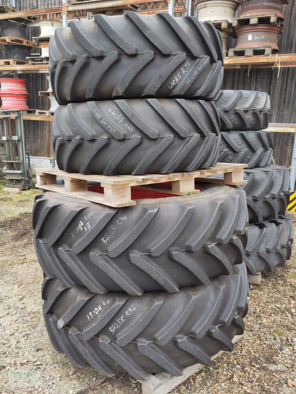 Rad типа Michelin 540/65 R34 Festfelge, Gebrauchtmaschine в Geiselhöring (Фотография 5)