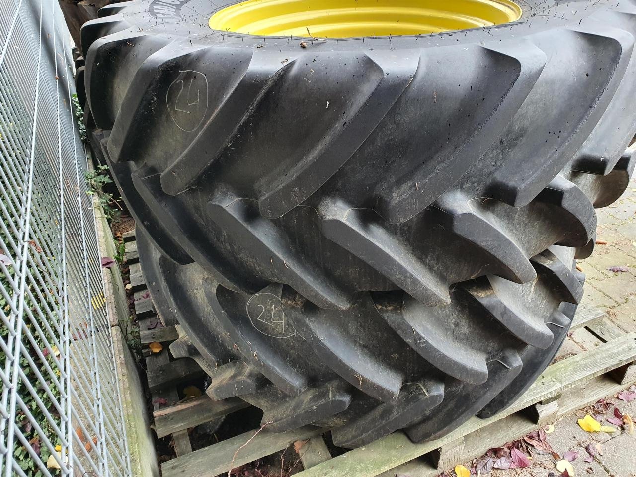 Rad des Typs Michelin 540/65R30 x2, Gebrauchtmaschine in Worms (Bild 4)