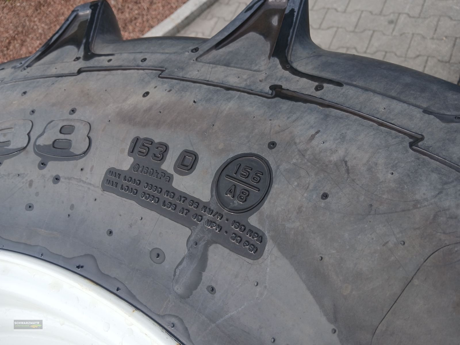 Rad del tipo Michelin 600/60R38+480/60R28, Vorführmaschine In Aurolzmünster (Immagine 15)