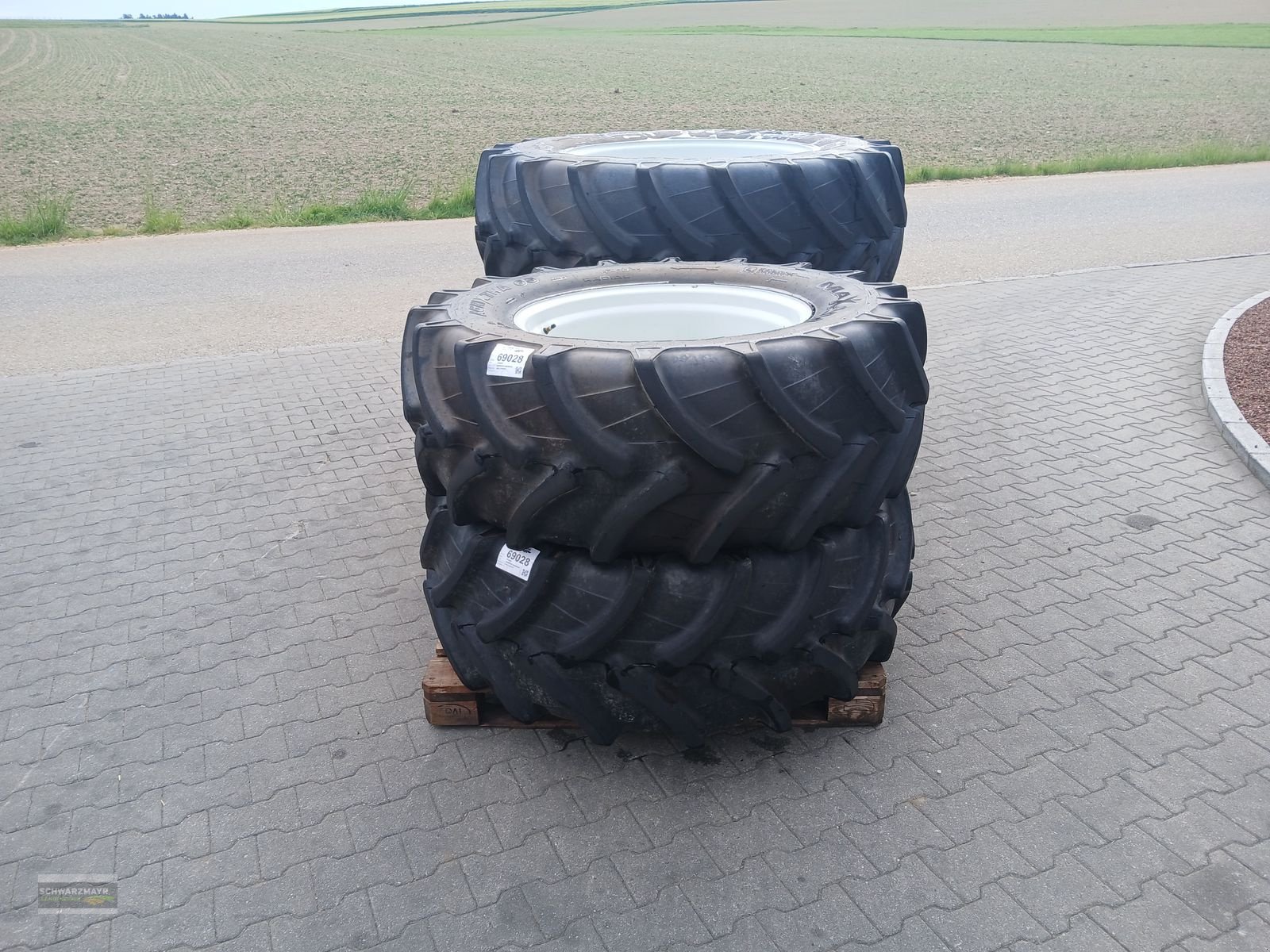 Rad del tipo Michelin 600/60R38+480/60R28, Vorführmaschine In Aurolzmünster (Immagine 8)