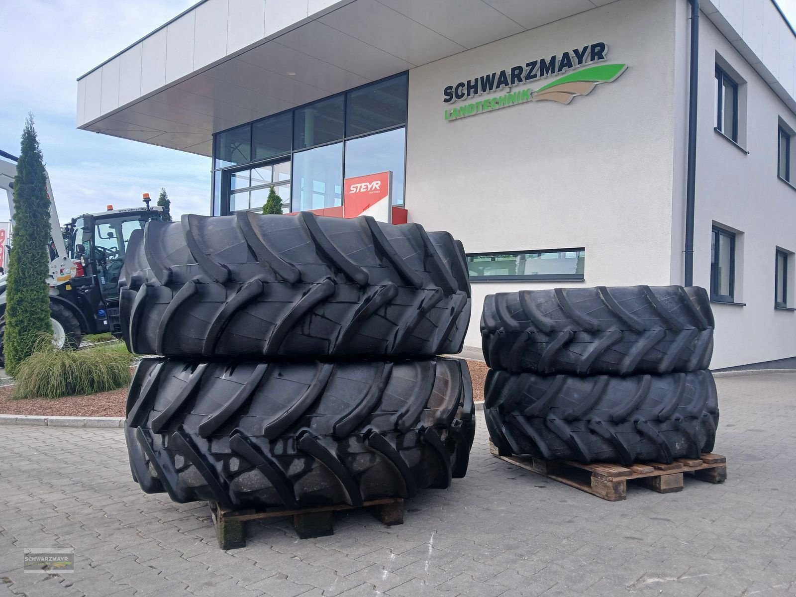 Rad del tipo Michelin 600/60R38+480/60R28, Vorführmaschine In Aurolzmünster (Immagine 1)