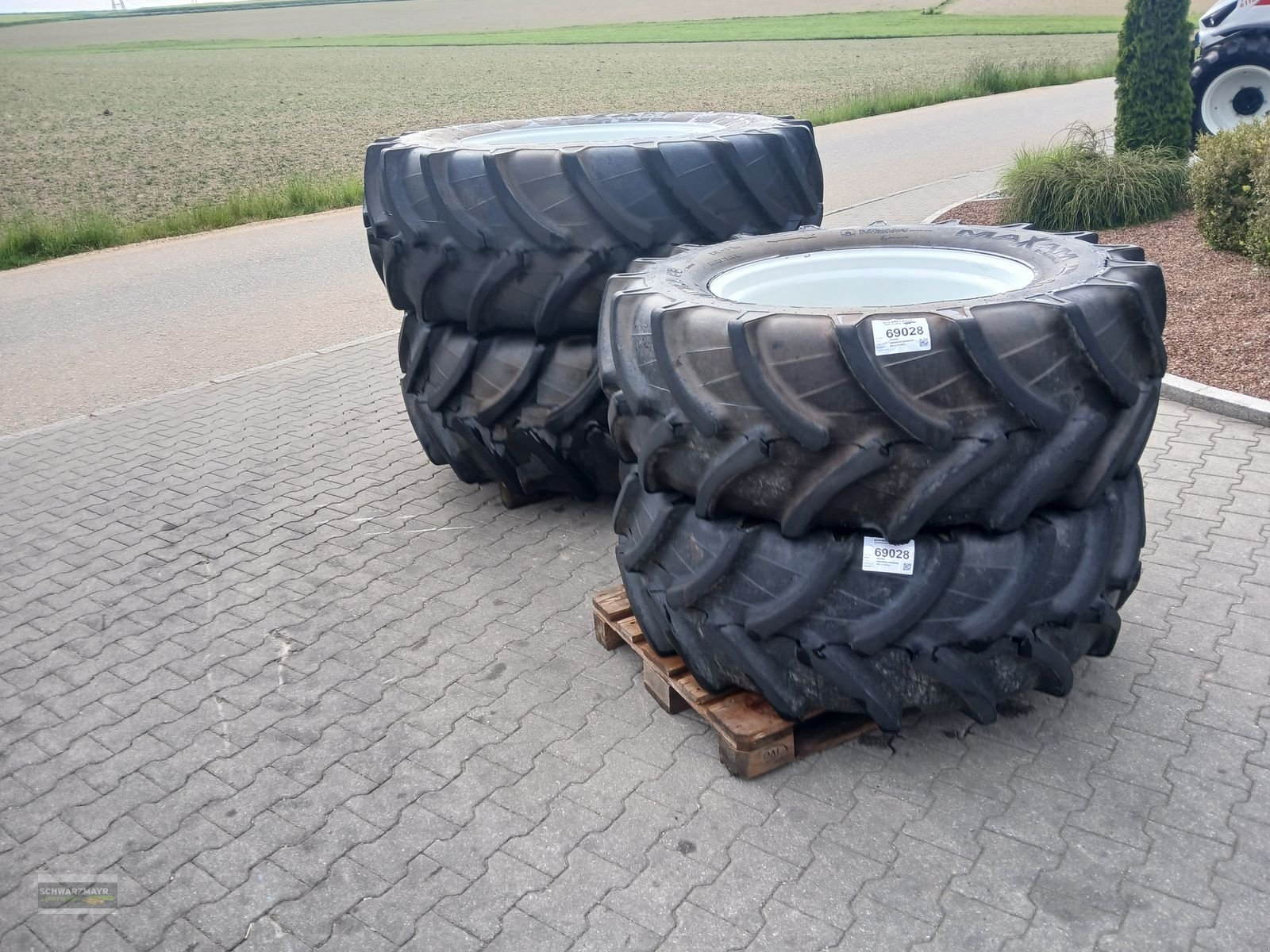Rad del tipo Michelin 600/60R38+480/60R28, Vorführmaschine In Aurolzmünster (Immagine 9)