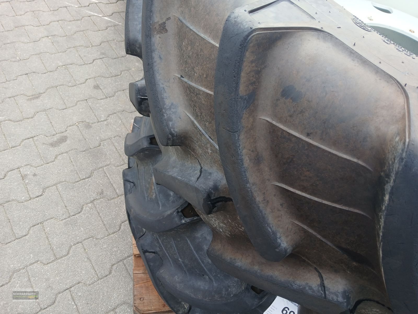 Rad del tipo Michelin 600/60R38+480/60R28, Vorführmaschine In Aurolzmünster (Immagine 10)