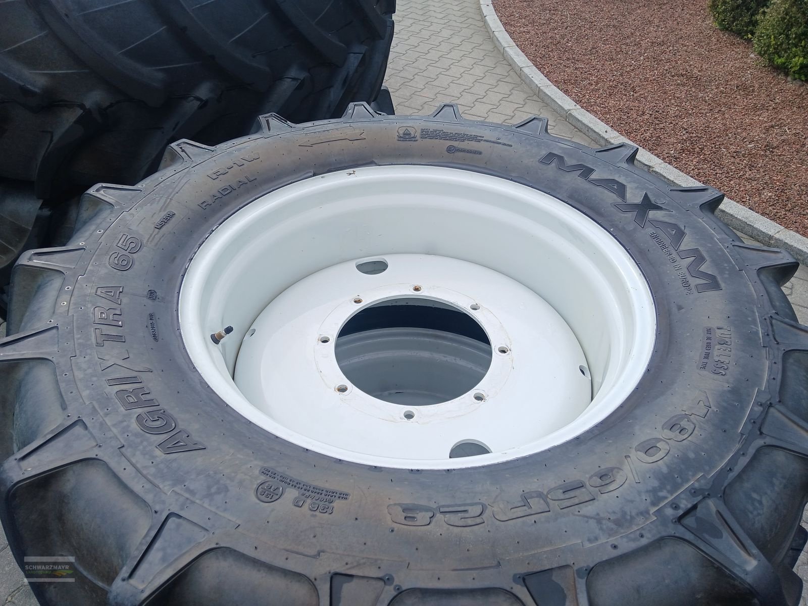 Rad del tipo Michelin 600/60R38+480/60R28, Vorführmaschine In Aurolzmünster (Immagine 11)