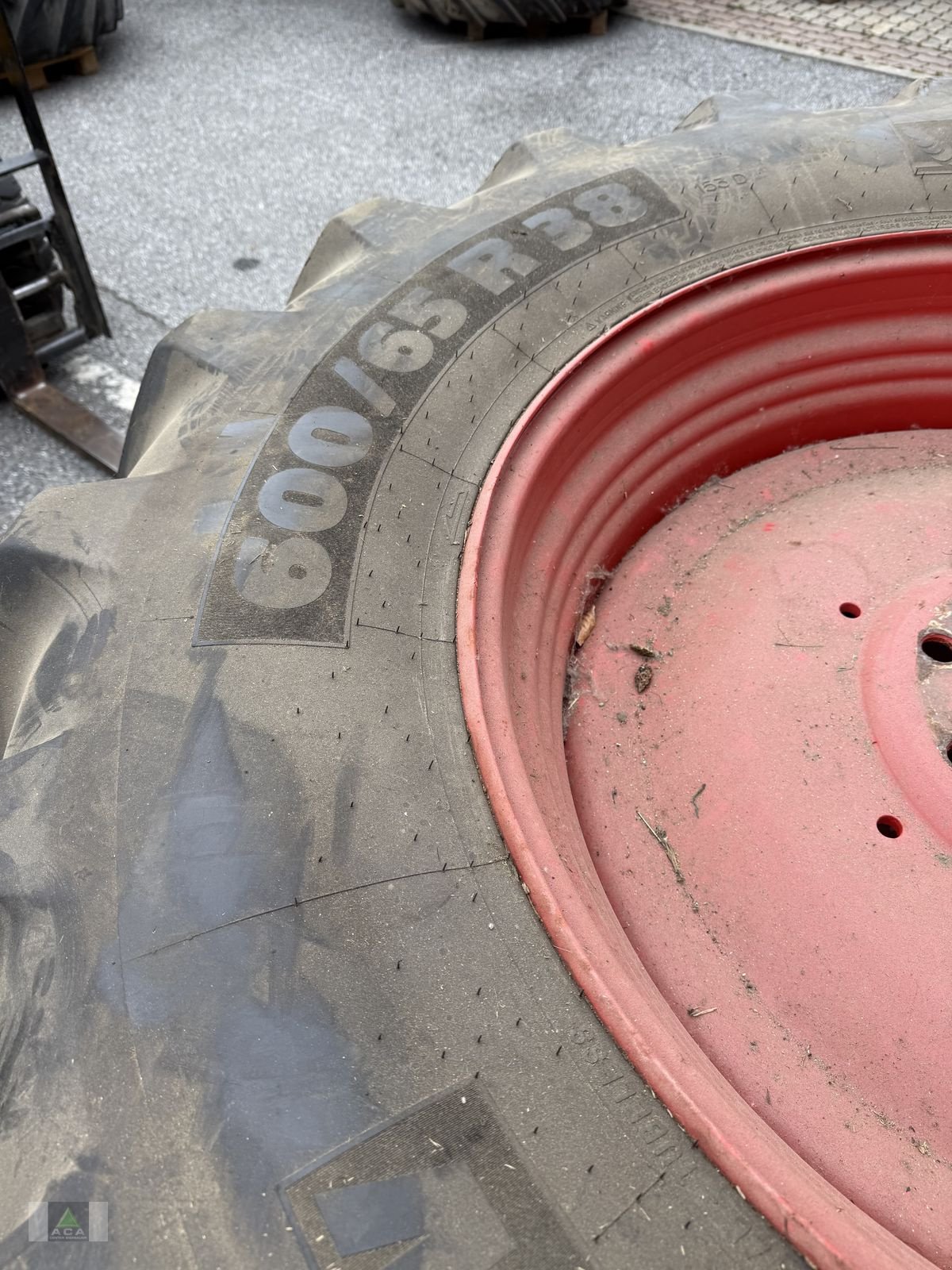 Rad van het type Michelin 600/65 R38 Multbib 8Loch, Gebrauchtmaschine in Markt Hartmannsdorf (Foto 2)