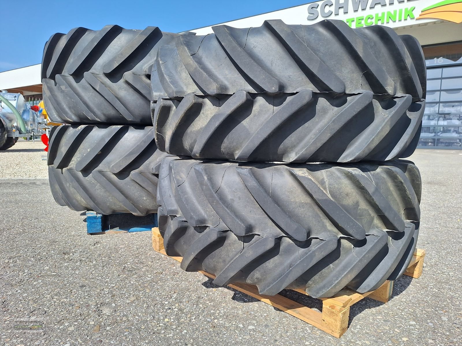 Rad des Typs Michelin 600/65R34+480/65R24 Kompletträder, Gebrauchtmaschine in Aurolzmünster (Bild 14)