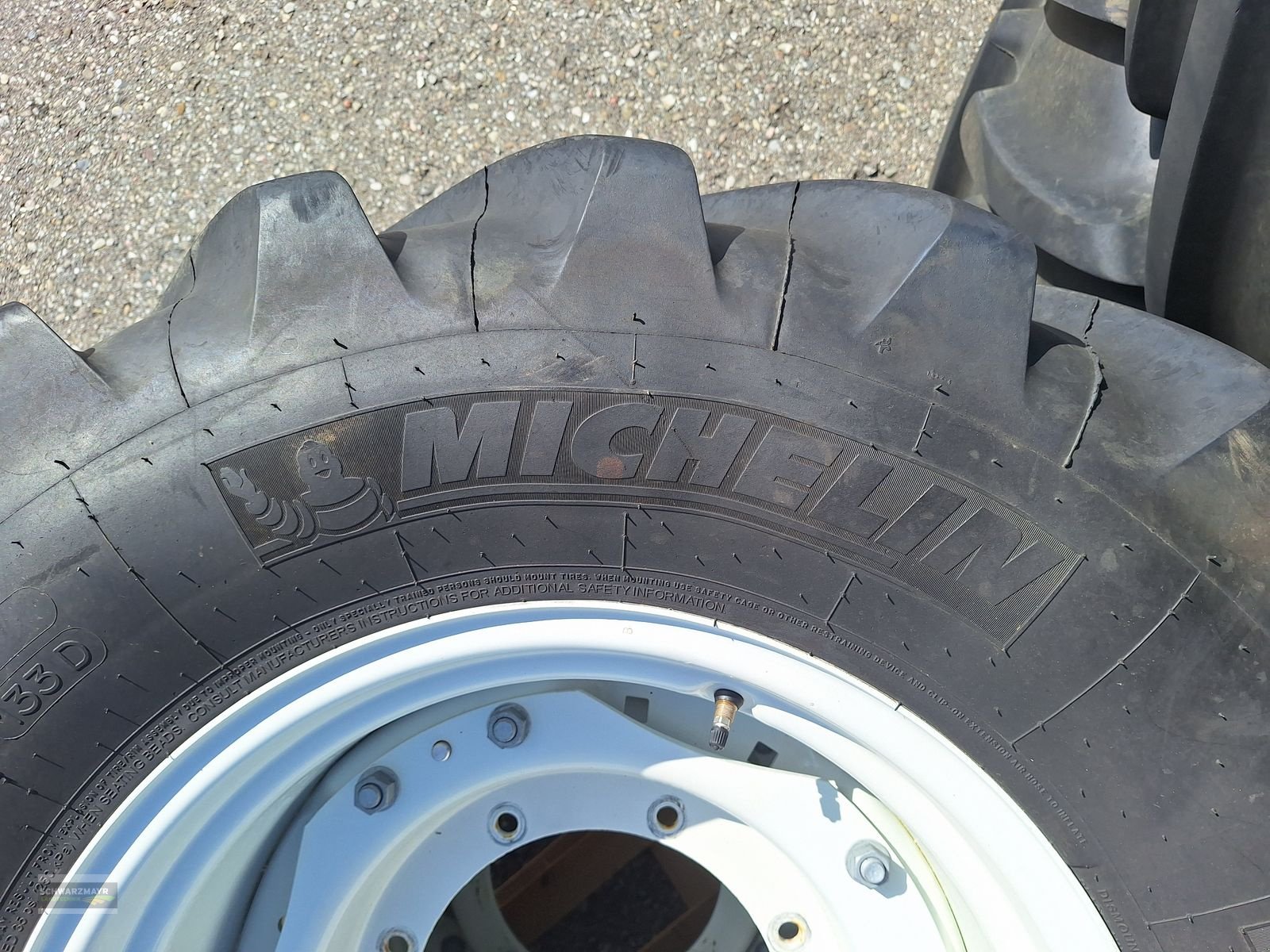 Rad des Typs Michelin 600/65R34+480/65R24 Kompletträder, Gebrauchtmaschine in Aurolzmünster (Bild 9)