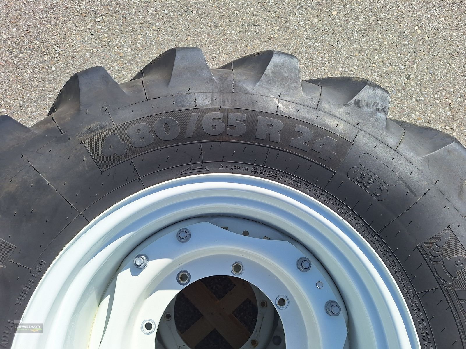 Rad des Typs Michelin 600/65R34+480/65R24 Kompletträder, Gebrauchtmaschine in Aurolzmünster (Bild 10)