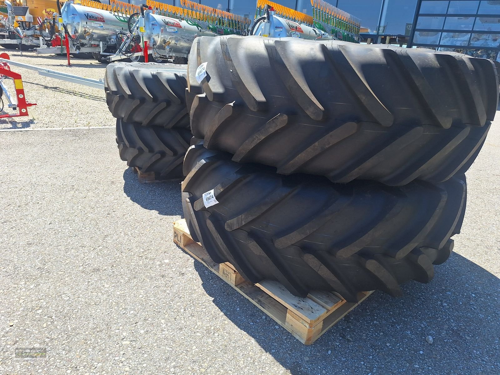 Rad del tipo Michelin 600/65R38+480/65R28, Neumaschine In Gampern (Immagine 5)