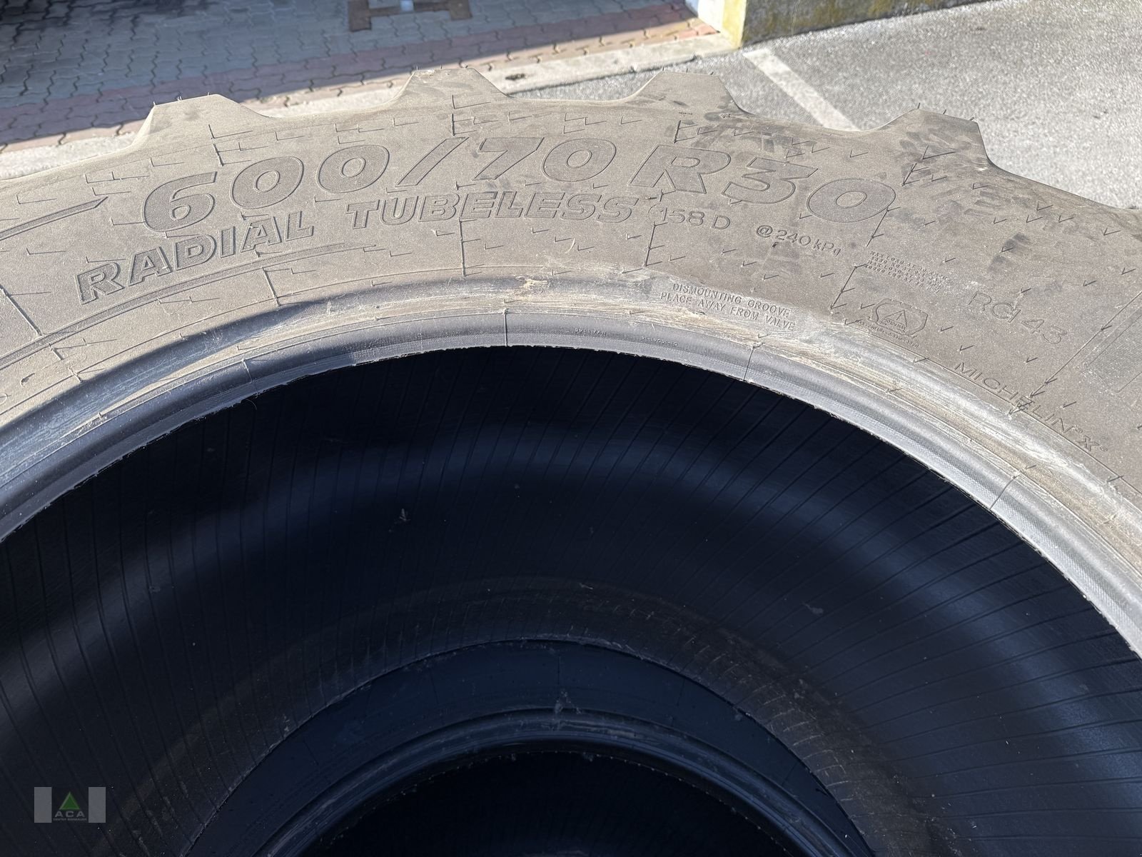 Rad от тип Michelin 600/70 R30, Gebrauchtmaschine в Markt Hartmannsdorf (Снимка 2)