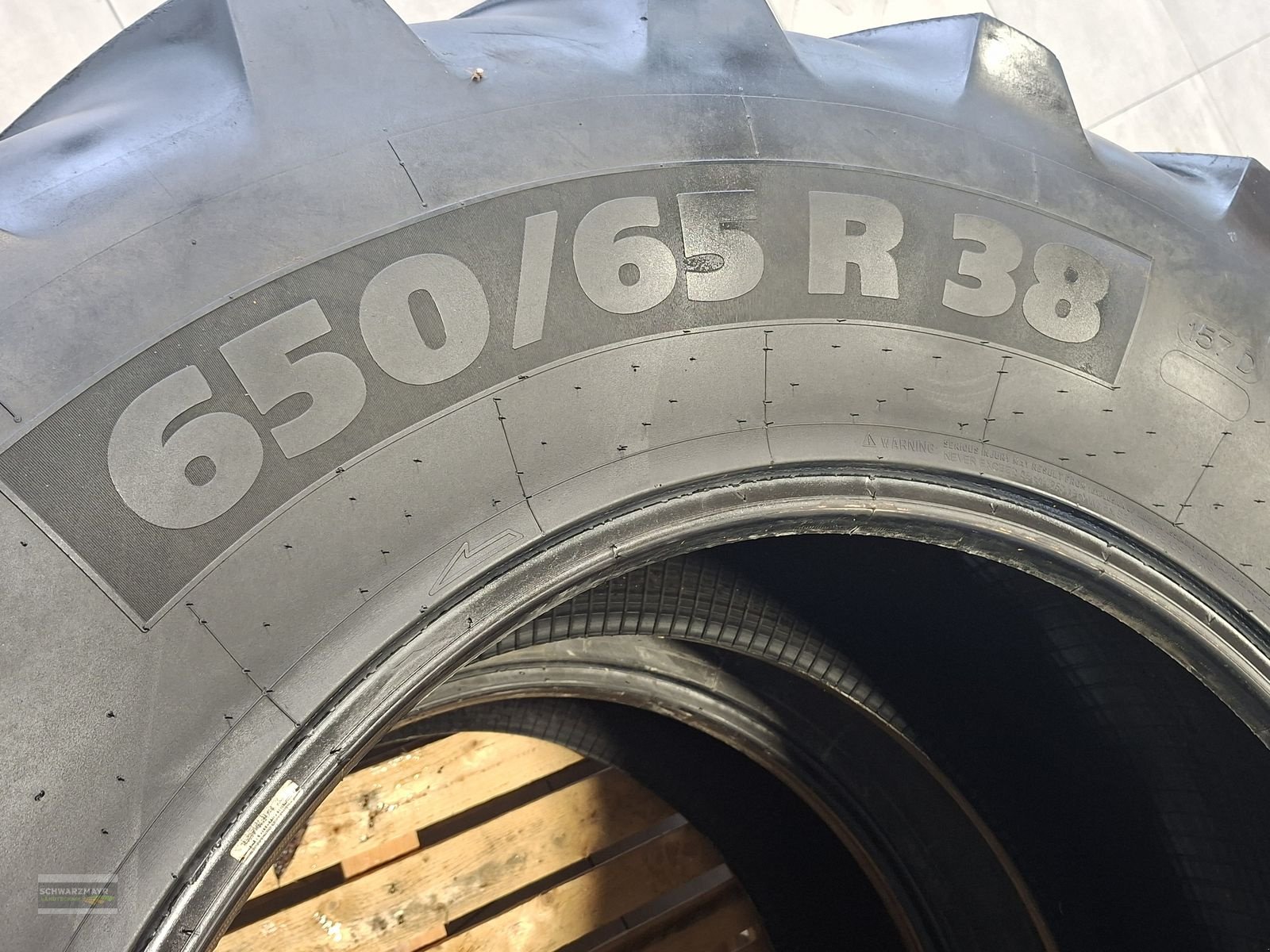 Rad типа Michelin 650/65R38 Michelin Mutibib ca. 20% Profil 2 Stk., Gebrauchtmaschine в Gampern (Фотография 7)