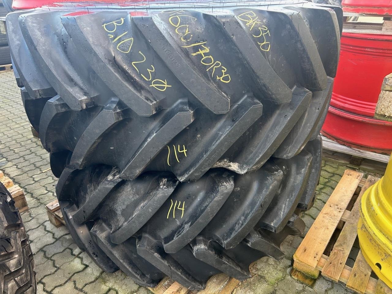 Rad des Typs Michelin 710/70R42+600/70R30, Gebrauchtmaschine in Randers SV (Bild 4)