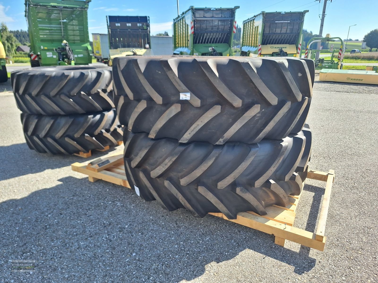 Rad типа Michelin 710/75R42+620/75R30, Neumaschine в Gampern (Фотография 4)