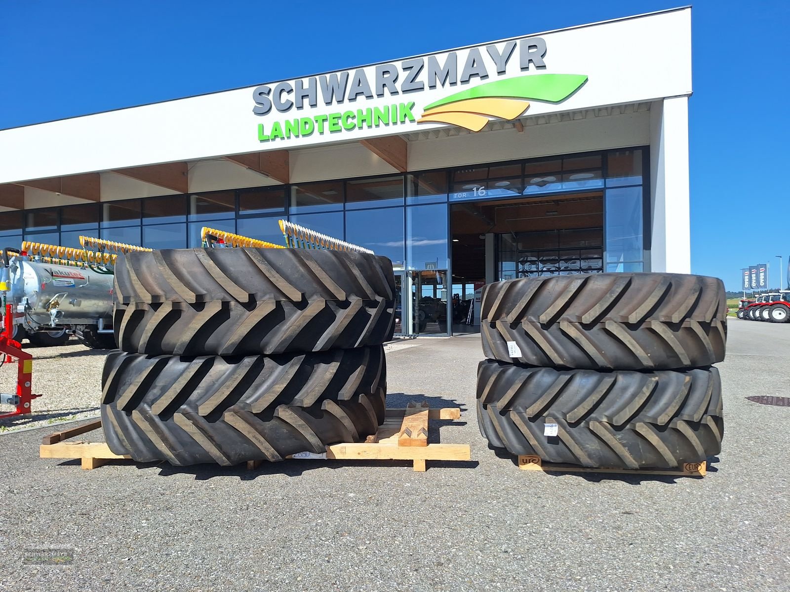 Rad типа Michelin 710/75R42+620/75R30, Neumaschine в Gampern (Фотография 1)