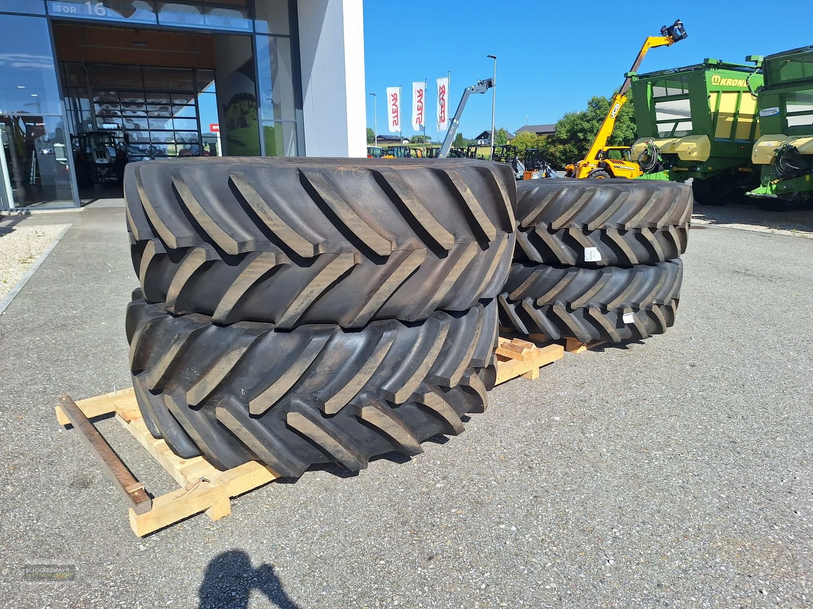 Rad типа Michelin 710/75R42+620/75R30, Neumaschine в Gampern (Фотография 2)