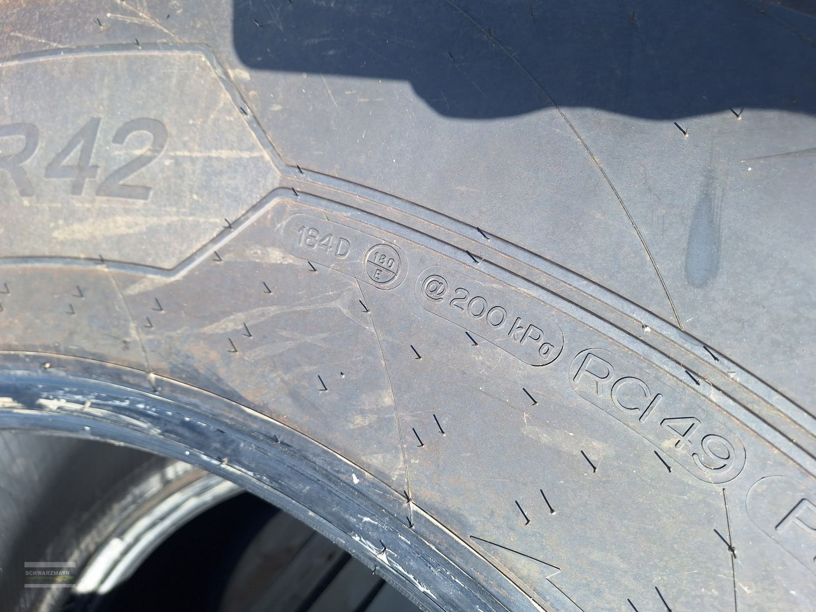 Rad типа Michelin 710/75R42+620/75R30, Neumaschine в Gampern (Фотография 15)