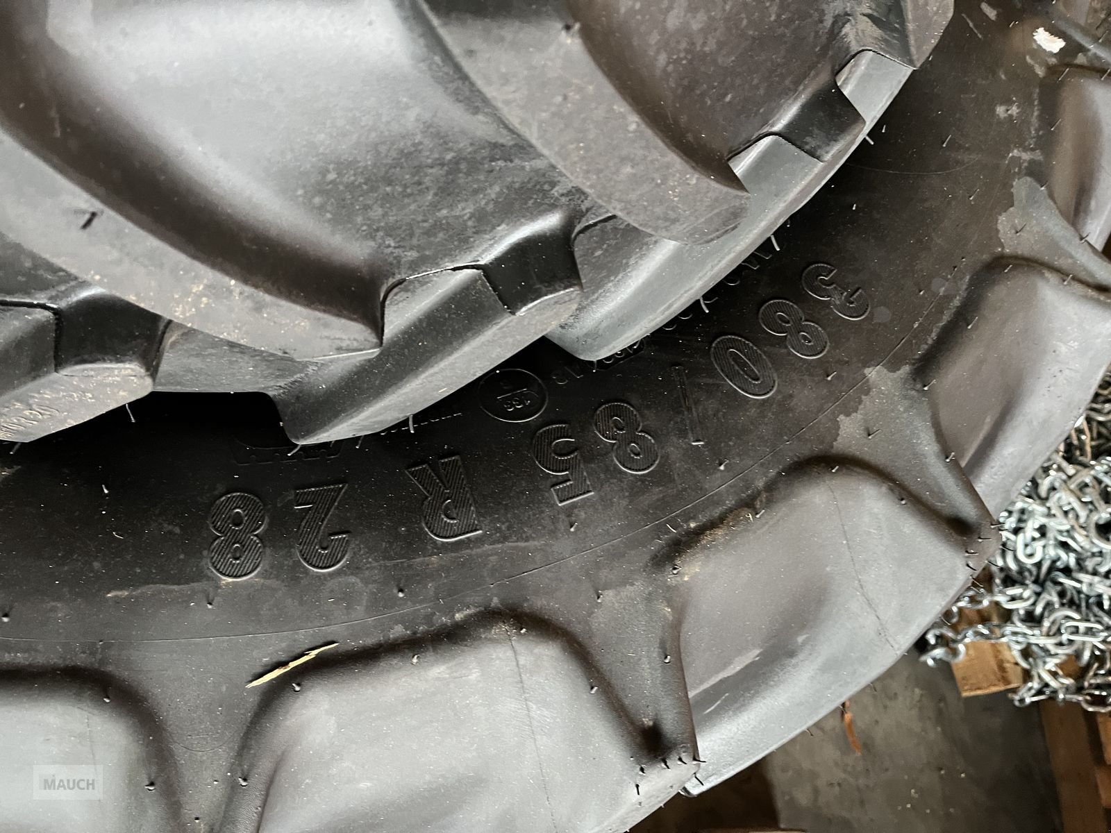 Rad van het type Michelin Kompletträder zu Fendt 200P, Vorführmaschine in Burgkirchen (Foto 4)