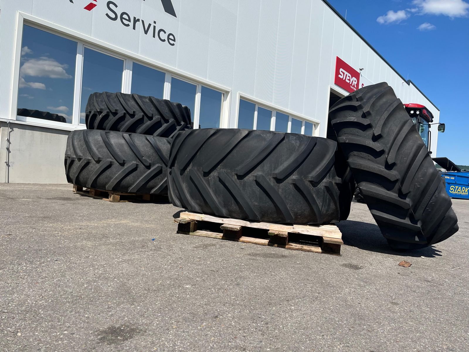 Rad типа Michelin Magnum Räder mit Radgewicht 454 KG, Gebrauchtmaschine в Harmannsdorf (Фотография 1)