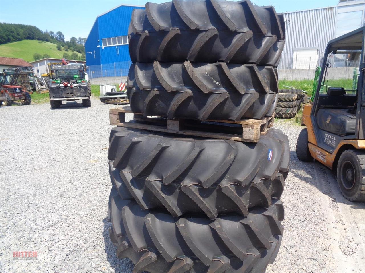 Rad a típus Mitas 360/70 R24 & 480/70 R30, Gebrauchtmaschine ekkor: Zell a. H. (Kép 1)