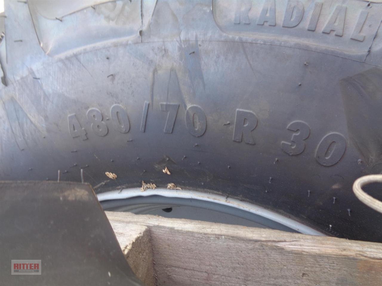 Rad a típus Mitas 360/70 R24 & 480/70 R30, Gebrauchtmaschine ekkor: Zell a. H. (Kép 2)