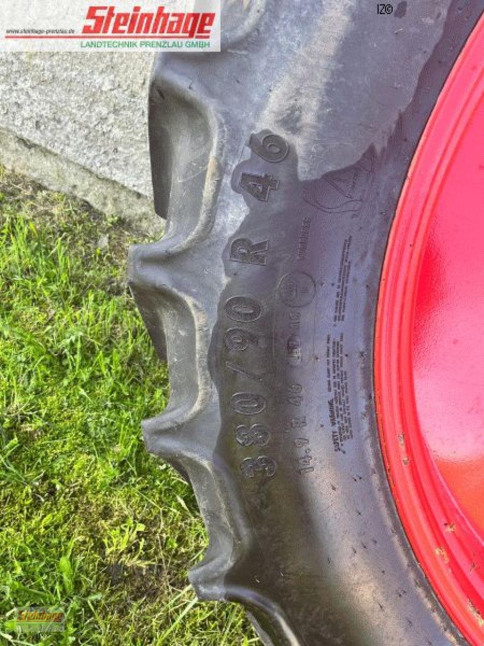 Rad типа Mitas 380/90R46 AC 85, Gebrauchtmaschine в Rollwitz (Фотография 2)