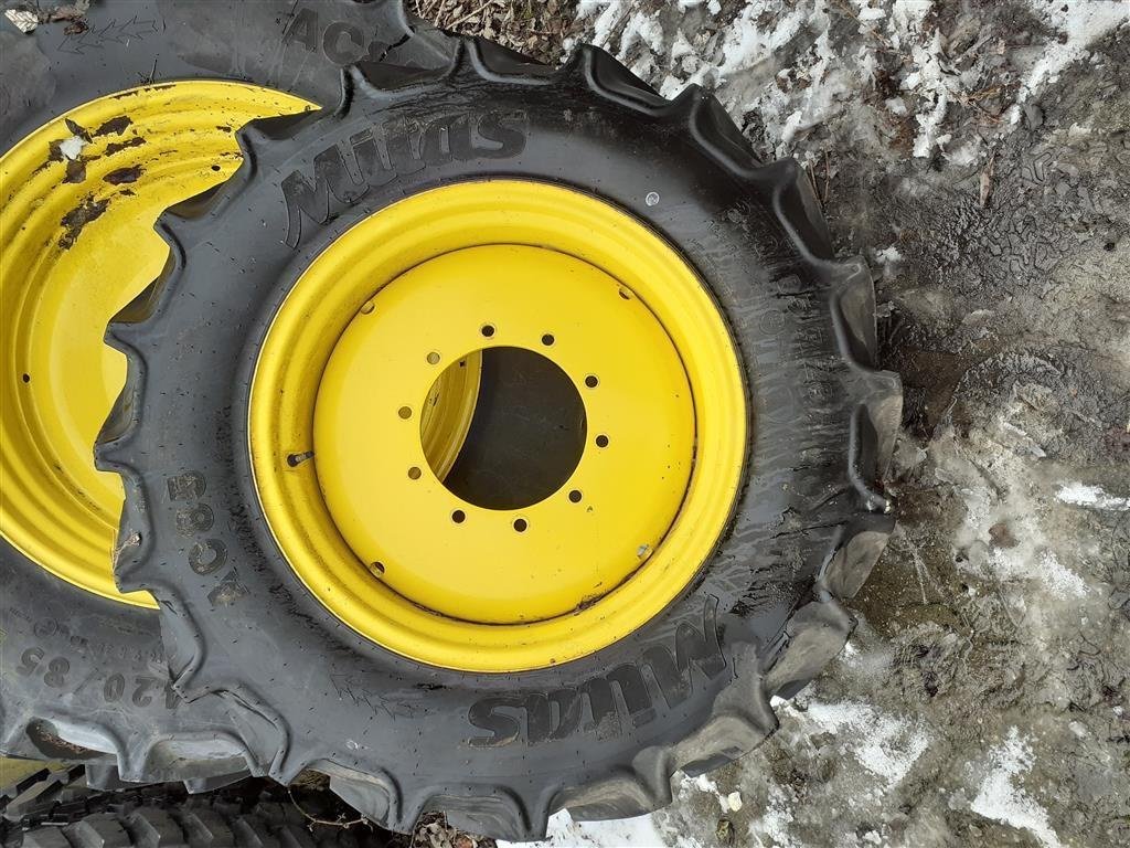 Rad del tipo Mitas 420/85R38 & 340/85R28 AC 85 Afmonterings sæt, Gebrauchtmaschine In Danmark (Immagine 3)